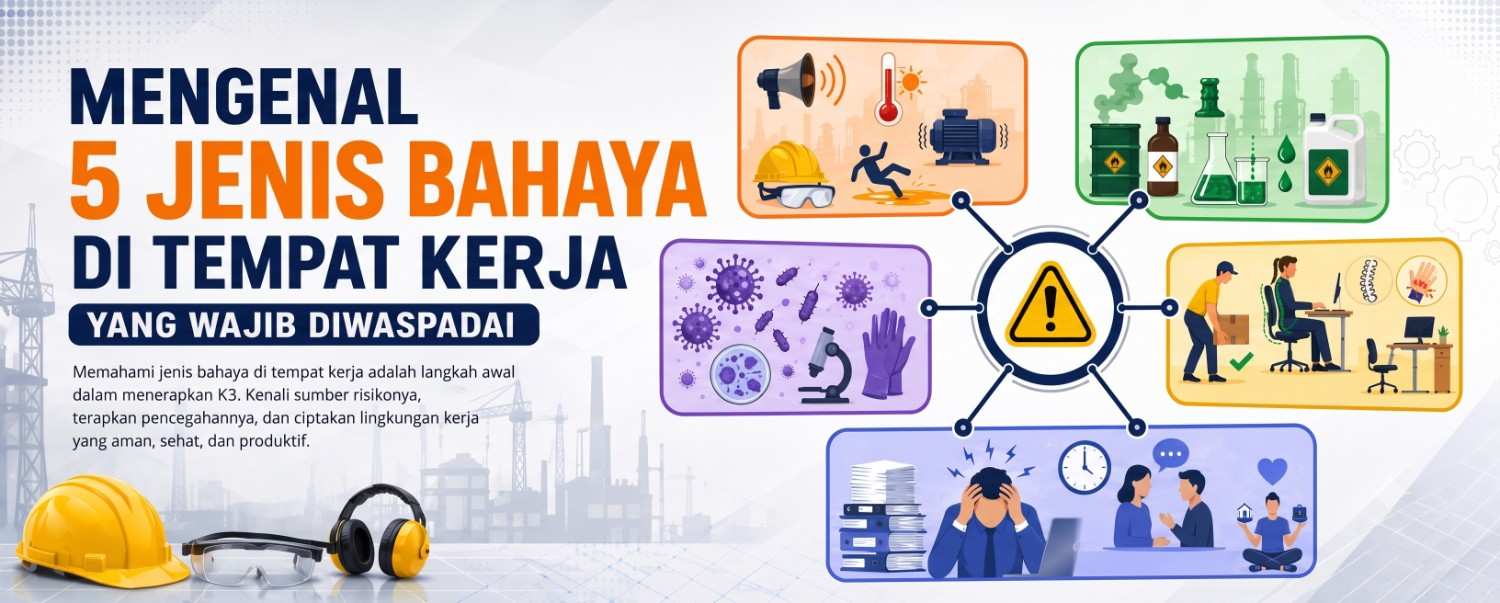 Mengenal 5 Jenis Bahaya di Tempat Kerja yang Wajib Diwaspadai